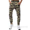 Pantalones de jogging ajustados de camuflaje para hombres al por mayor modificados para requisitos particulares